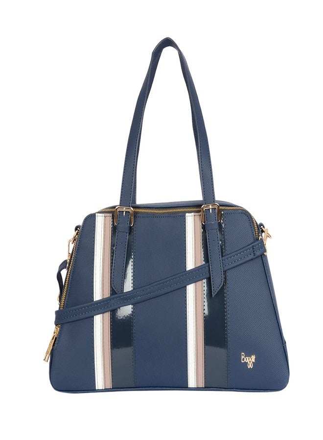 Baggit Women Blue Camera Handbag Medium Size | Ladies Stylish Casual Purse Bag - Image 1